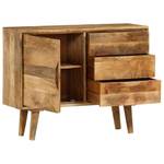 Sideboard IVER Mangoholz Holzanrichte Braun - Massivholz - 90 x 69 x 30 cm