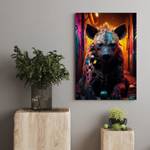 Leinwandbild Hyena Graffiti 30 x 45 cm