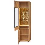 Wohnwand Morena 26 Braun - Massivholz - Holzart/Dekor - 280 x 205 x 45 cm