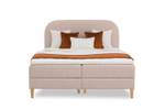 Boxspringbett Alto Pink - Breite: 140 cm