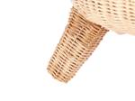 Korb HAINAN Beige - Blau - Braun - Rattan - 33 x 70 x 35 cm