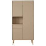 Kleiderschrank Cocoon Beige - Breite: 96 cm