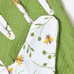 Gr眉n-wei脽e Garten-Handschuhe