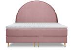 Boxspringbett Sensei Pink - Breite: 124 cm