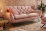 Sofa CHARME 2,5-Sitzer Cord Pink