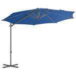 Parasol en porte-à-faux Bleu