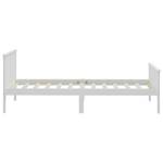 Cadre de lit 3014967 Blanc - Largeur : 108 cm