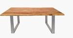 Esstisch 15115-40 Braun - Massivholz - Holzart/Dekor - 220 x 78 x 100 cm