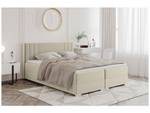 Boxspringbett Alba Beige - Breite: 180 cm - H4