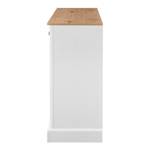 Sideboard Kommode Caelus Ⅴ Braun - Holzwerkstoff - Metall - 40 x 86 x 150 cm