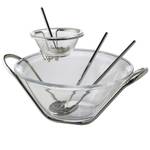 Saladier et Saucier  (7 pcs) Verre - 30 x 18 x 30 cm