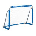 Fußballtor 2er Set blau Blau - Grau - Weiß - Metall - Textil - 150 x 110 x 75 cm