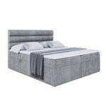 Boxspringbett CELESTIA Hellgrau - Breite: 180 cm - H3