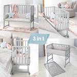 Stuben- & Beistellbett 3in1 roba Style Taupe