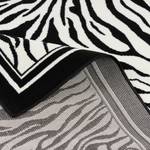 Trendline Teppich Zebra Schwarz - Weiß - Textil - 185 x 1 x 270 cm