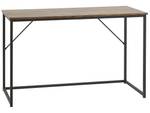 Bureau PEMBRO Noir - Marron - Bois manufacturé - 120 x 74 x 55 cm