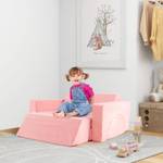 Kindersofa TH32641 Pink - Textil - 101 x 48 x 106 cm