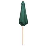 Parasol 3007547-1 Vert - Textile - 270 x 243 x 270 cm