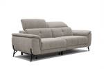 Sofa Avena (3-Sitzer mit Relax L) Taupe