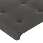 Boxspringbett 3017268-19 Dunkelgrau - 90 x 203 cm