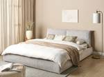 Doppelbett VINAY Beige - Creme - Breite: 196 cm