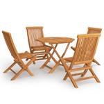 Garten-Essgruppe (5-teilig)  3059581 Braun - Massivholz - Holzart/Dekor - 85 x 76 x 85 cm