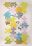 Tapis Enfant Puzzle 120 x 160 cm