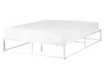 Lit double VIRY Blanc - Largeur : 166 cm