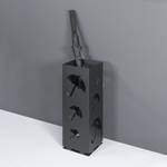 Schirmständer Umbrella Schwarz Schwarz - Metall - 18 x 50 x 18 cm