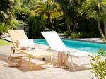 Chaise longue PORTOFINO Blanc