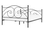 Lit double DINARD Noir - Largeur : 147 cm