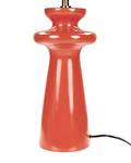 Tischlampen OTEROS Rot - Kunstleder - 19 x 62 x 19 cm