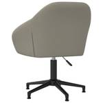 Chaise de bureau pivotante Gris - Textile - 56 x 88 x 63 cm