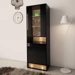 Vitrinenschrank VISION SC60 2D Schwarz