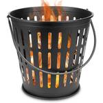 Feuerschale 489153 Schwarz - Metall - 39 x 38 x 41 cm