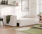 Sofa Bali Beige - Holzwerkstoff - 255 x 59 x 105 cm