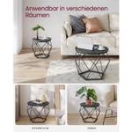 Couchtisch Asmara 2er-Set Schwarz