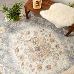 Vintage Gartenteppich Santo Mandala Blau - 230 x 330 cm