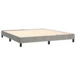 Boxspringbett 3017268-6 Hellgrau - Breite: 180 cm