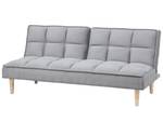 3-Sitzer Sofa SILJAN Grau - Hellgrau - Eiche Hell