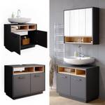 Meuble sous vasque simple Beatrice 34839 Anthracite