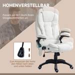 Büro Massagestuhl 921-171V93WT Glas Weiß