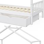 Lit cabane Design 36918 Blanc