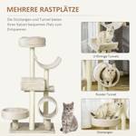 Katzenbaum D30-191 Beige - Holzwerkstoff - 40 x 105 x 50 cm