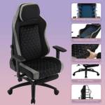 Gaming Stuhl Mirella Schwarz - Grau