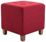 Tabouret bas Pharao Lot de 2 Rouge