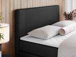 Boxspringbett KING DOREN Breite: 180 cm - H4 - Kunstleder