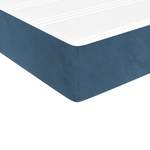 Boxspringbett 3017513-1 Dunkelblau - 100 x 25 cm