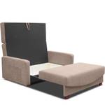 Einzelsofa INCA 3-Sitzer Beige - Breite: 150 cm