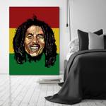 Bild auf leinwand Bob Marley Musiker